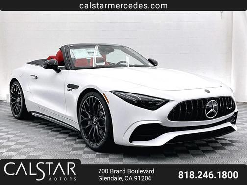 Moonlight White 2026 Mercedes-Benz AMG SL 43 Base