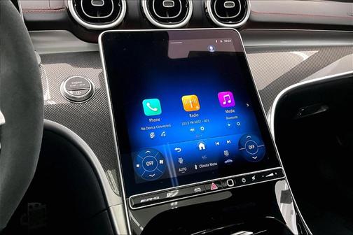 Polar White 2026 Mercedes-Benz AMG C 43 Base 4MATIC