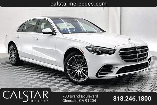 Moonlight White 2026 Mercedes-Benz S-Class Base