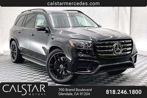Obsidian Black 2026 Mercedes-Benz GLS 450 4MATIC