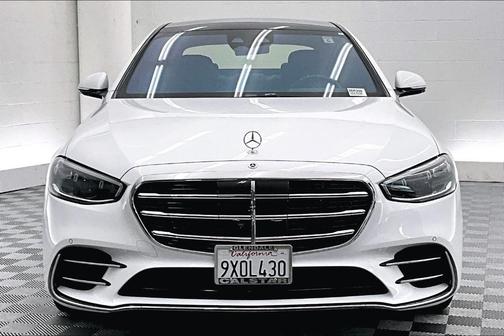 Moonlight White 2026 Mercedes-Benz S-Class Base