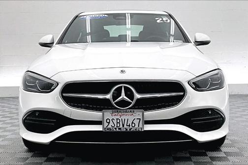 White 2025 Mercedes-Benz C-Class C 300