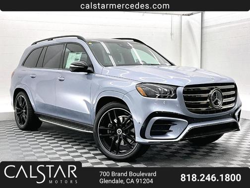 Light Blue 2026 Mercedes-Benz GLS 580 Base 4MATIC