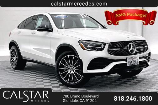Polar White 2023 Mercedes-Benz GLC 300 4MATIC Coupe