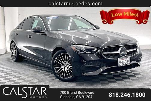 Black 2024 Mercedes-Benz C-Class C 300 4MATIC