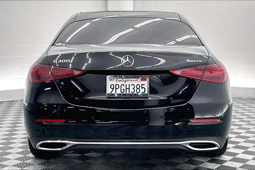 Black 2024 Mercedes-Benz C-Class C 300 4MATIC