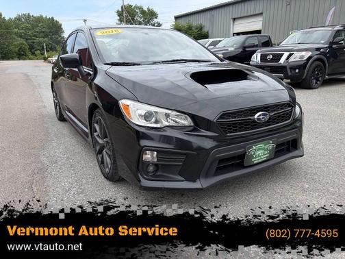 Crystal Black Silica 2018 Subaru WRX Premium