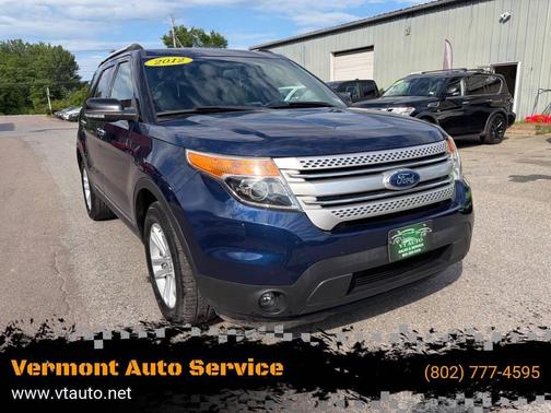 Dark Blue Pearl Metallic 2012 Ford Explorer XLT
