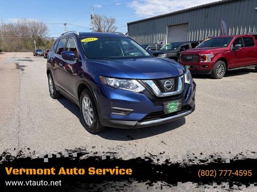 Caspian Blue 2017 Nissan Rogue SV