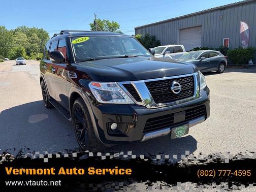 Super Black 2020 Nissan Armada SV 4WD