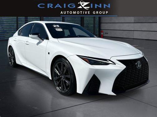 Ultra White 2025 Lexus IS 350 F SPORT Design