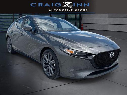 Machine Gray Metallic 2025 Mazda Mazda3 FWD w/Preferred Package