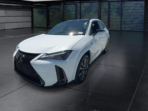 Ultra White w/Obsidian Roof 2023 Lexus UX 250h F Sport