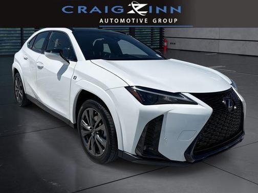 Ultra White w/Obsidian Roof 2023 Lexus UX 250h F Sport