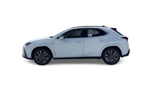 Ultra White w/Obsidian Roof 2023 Lexus UX 250h F Sport