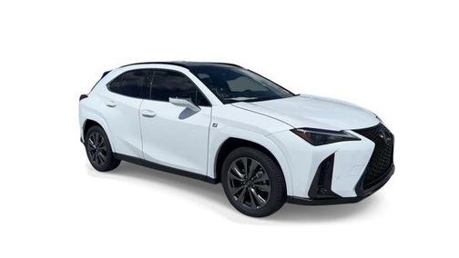 Ultra White w/Obsidian Roof 2023 Lexus UX 250h F Sport