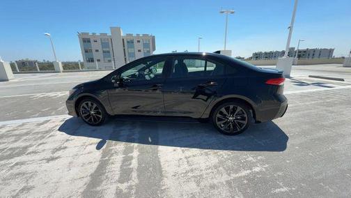 Midnight Black Metallic 2024 Toyota Corolla SE