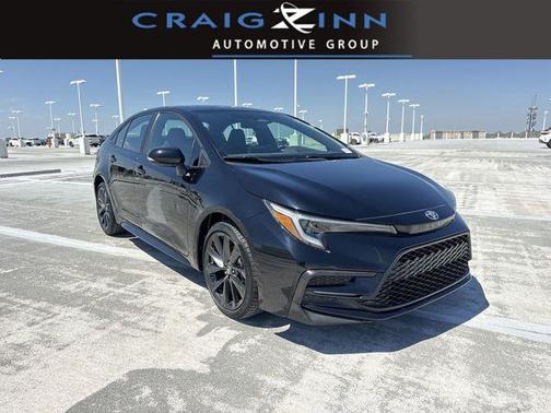 Midnight Black Metallic 2024 Toyota Corolla SE
