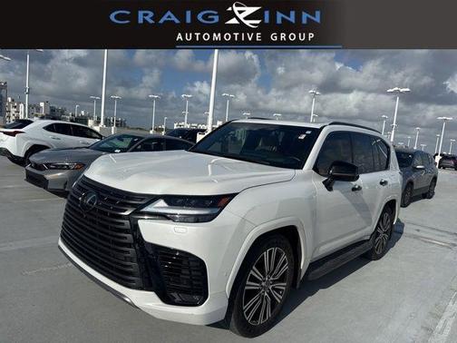 Eminent White Pearl 2025 Lexus LX 700h Luxury
