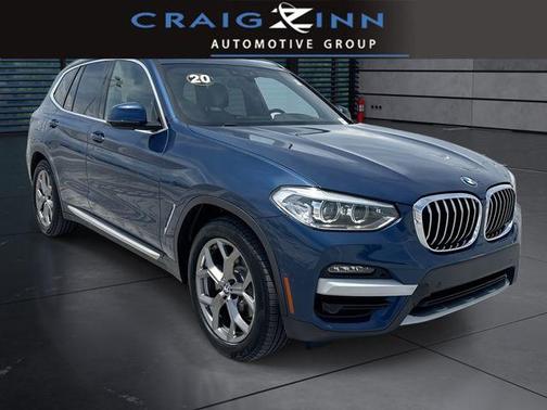 Phytonic Blue Metallic 2020 BMW X3 sDrive30i