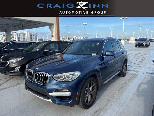 Phytonic Blue Metallic 2020 BMW X3 sDrive30i