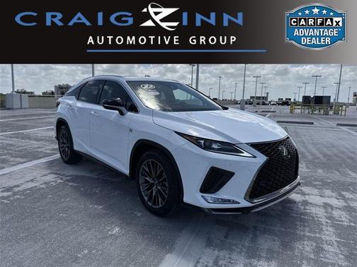 2022 Lexus RX 350 F SPORT Handling
