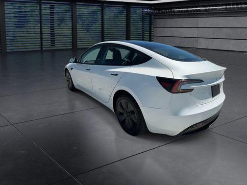Pearl White Multi-Coat 2025 Tesla Model 3 Long Range