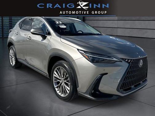 Atomic Silver 2023 Lexus NX 350 Luxury