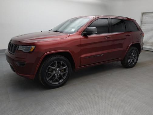 Velvet Red Pearlcoat 2021 Jeep Grand Cherokee 80th Anniversary 4x4