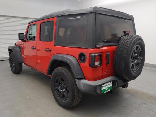 Firecracker Red Clearcoat 2018 Jeep Wrangler Unlimited Sport