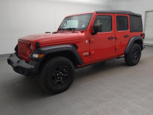Firecracker Red Clearcoat 2018 Jeep Wrangler Unlimited Sport