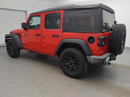 Firecracker Red Clearcoat 2018 Jeep Wrangler Unlimited Sport