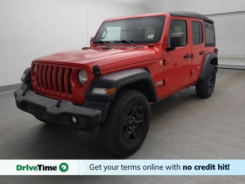 Firecracker Red Clearcoat 2018 Jeep Wrangler Unlimited Sport