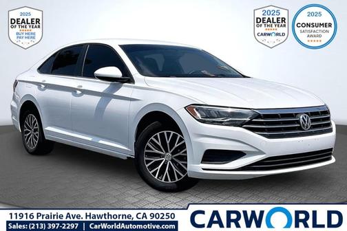 Pure White 2021 Volkswagen Jetta 1.4T S