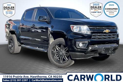 Black 2021 Chevrolet Colorado LT