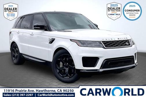 Fuji White 2019 Land Rover Range Rover Sport HSE MHEV