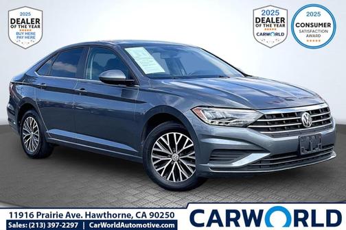 Platinum Gray Metallic 2019 Volkswagen Jetta 1.4T SE
