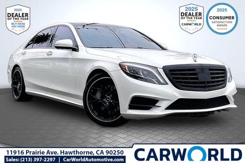 2016 Mercedes-Benz S-Class S 550