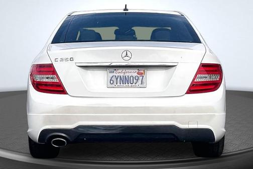 White 2013 Mercedes-Benz C-Class C 250