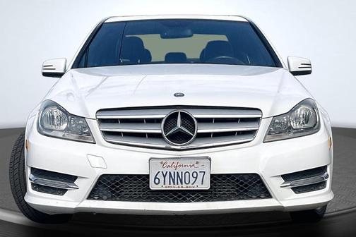 White 2013 Mercedes-Benz C-Class C 250