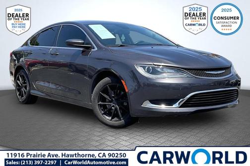 Granite Crystal Clearcoat Metallic 2016 Chrysler 200 Limited
