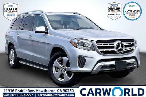 Silver 2017 Mercedes-Benz GLS 450 Base 4MATIC