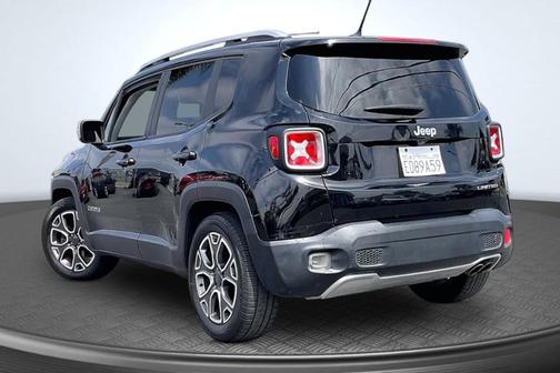 Black 2017 Jeep Renegade Limited