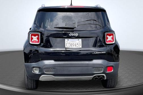 Black 2017 Jeep Renegade Limited