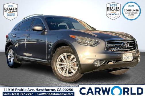 Graphite Shadow 2015 INFINITI QX70 Base