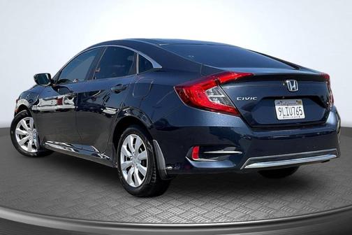 Modern Steel Metallic 2019 Honda Civic LX