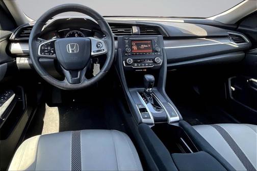 Modern Steel Metallic 2019 Honda Civic LX