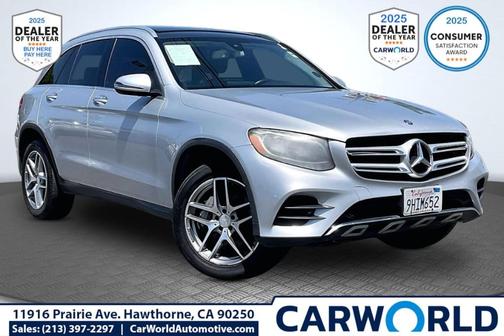 Silver 2016 Mercedes-Benz GLC-Class GLC 300