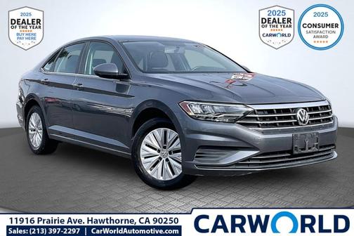 Platinum Gray Metallic 2019 Volkswagen Jetta 1.4T S