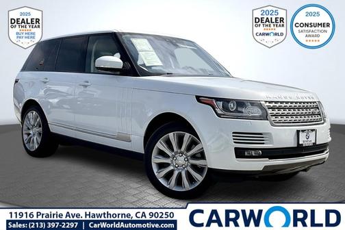 2017 Land Rover Range Rover 5.0L Supercharged